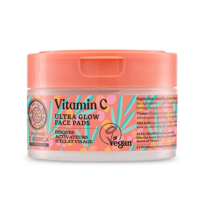 Natura Siberica Disques Activateurs Declat Visage 35G