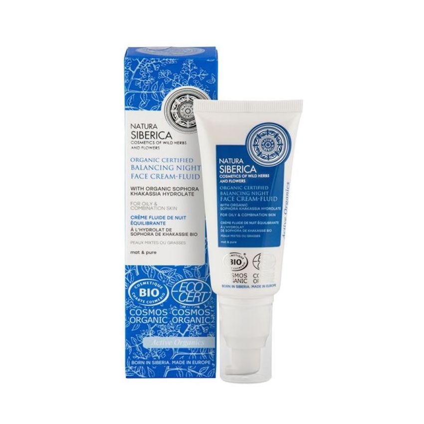 Natura Siberica Creme Fluide De Nuit Equilibrante 50Ml