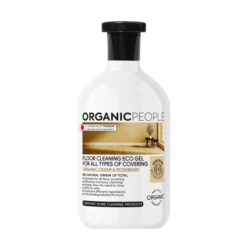Organic People For All Types Of Covering Organic Cedar Floor Cleansing Eco Gel 200Ml