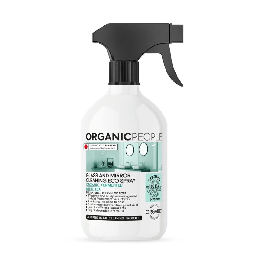 Organic People Glass Y Mirror Cleansing Eco Spray 200Ml