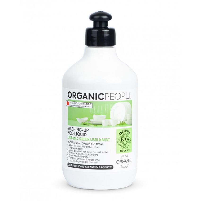 Organic People Lime Y Mint Washing-Up Eco Liquid 200Ml