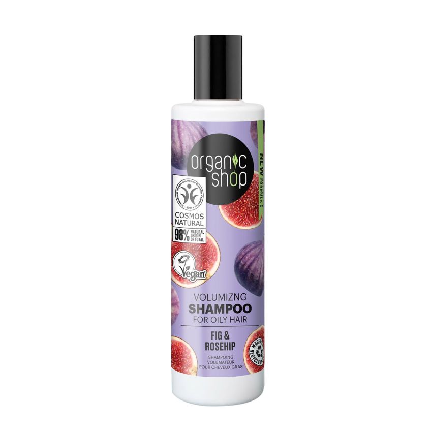 Organic Shop Fig Volumizing Champu Cabello Graso 280Ml