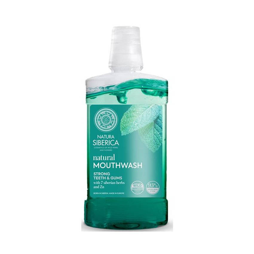 Natura Siberica Mouthwash With 7 Siberian Herbs And Zn 520Ml