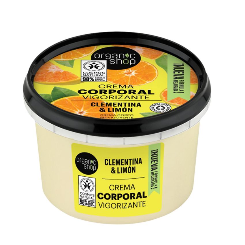 Organic Shop Clementina Crema Corporal Vigorizante 250Ml