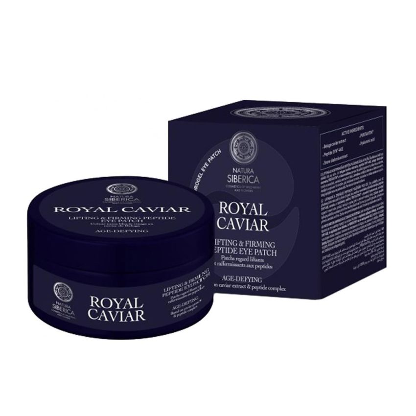 Natura Siberica Royal Caviar Tratamiento Ojos Peptide Patch 60Un