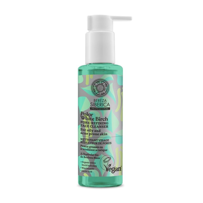 Natura Siberica Bereza Polar White Birch Limpiador Facial 145Ml
