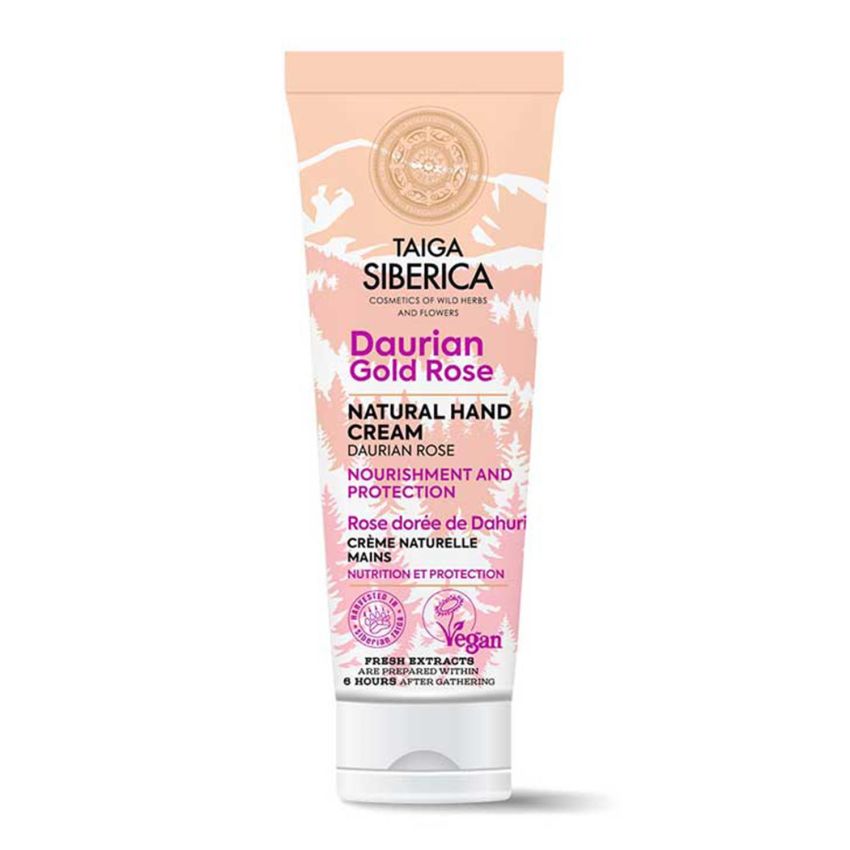 Natura Siberica Taiga Crema De Manos Daurian Gold Rose Natural 1Un