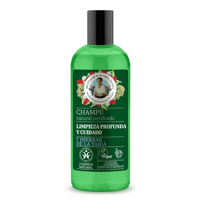 Green Agafia 7 Hierbas De La Taiga Champu Natural 260Ml