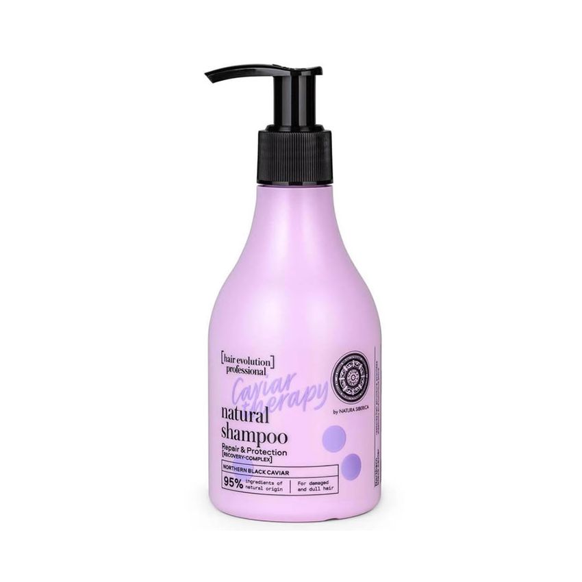 Natura Siberica Natural Shampoo Caviar Therapy Repair And Protection 245Ml