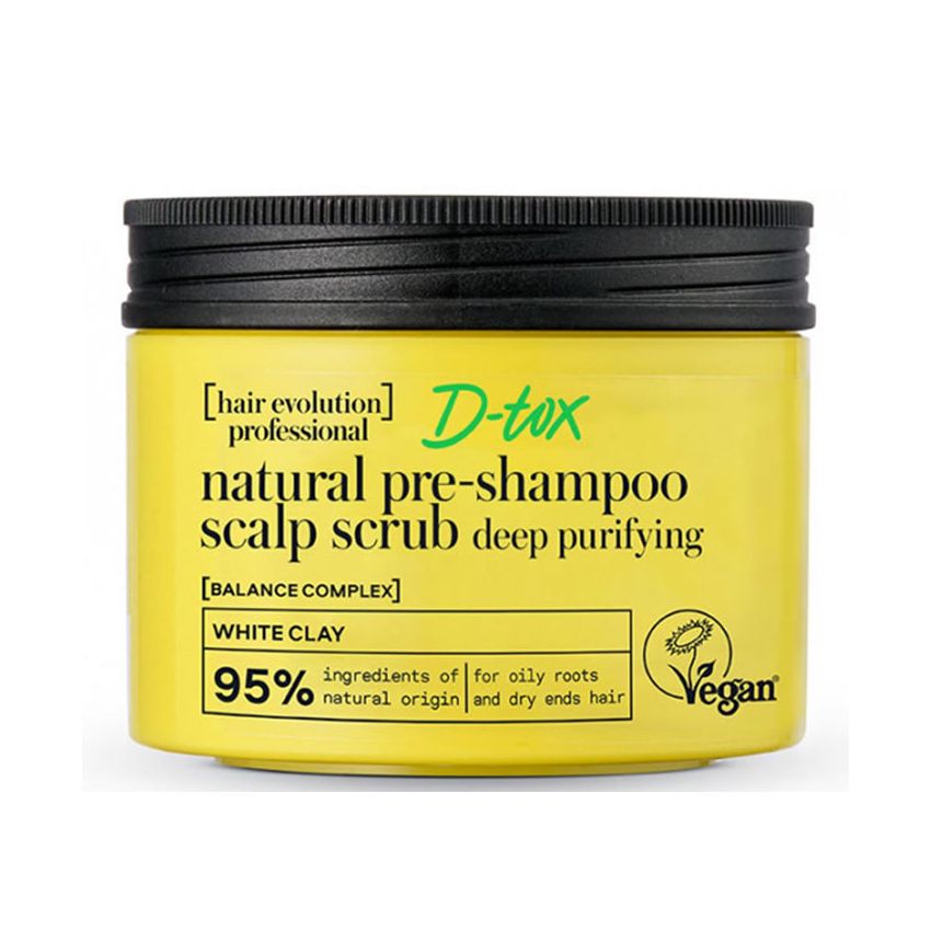 Natura Siberica Natural Pre Shampoo Scalp Scrub D-Tox Deep Purifying 150Ml