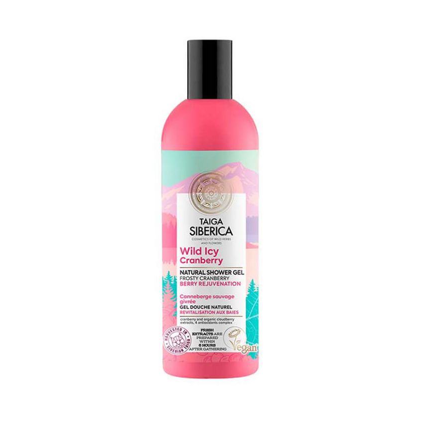 Natura Siberica Gel Douche Naturel Revitalisation Aux Baies 270Ml