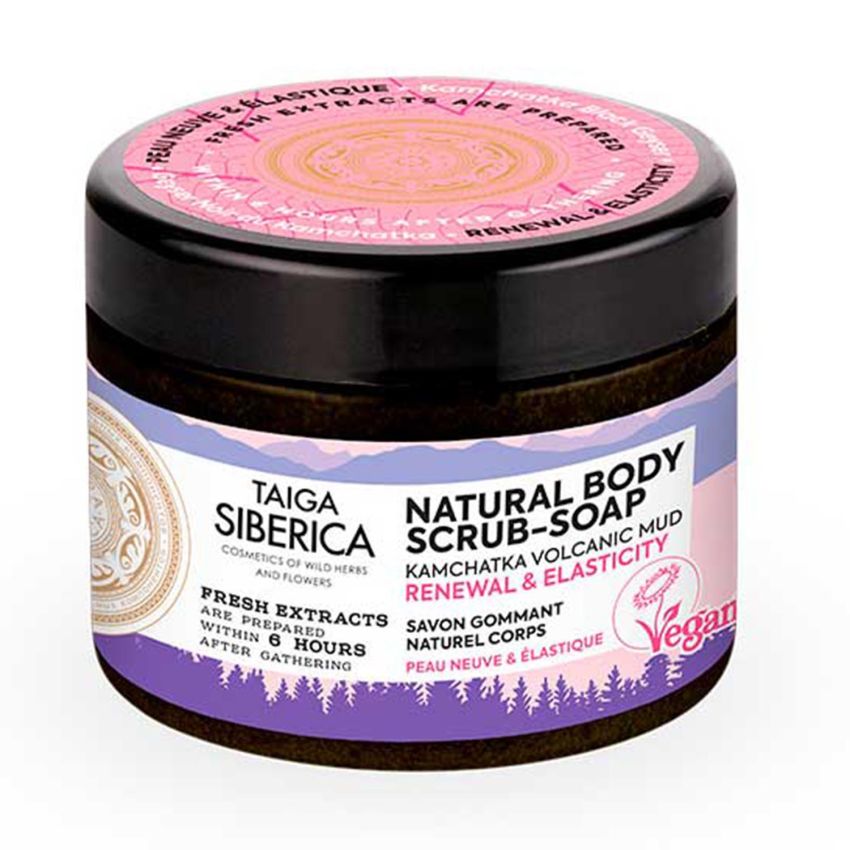 Natura Siberica Taiga Jabon Exfoliante Natural 1Un