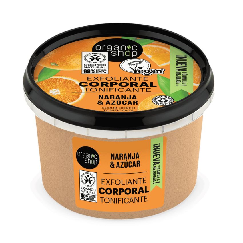 Organic Shop Naranja Siciliana Exfoliante Corporal Tonificante 1Un
