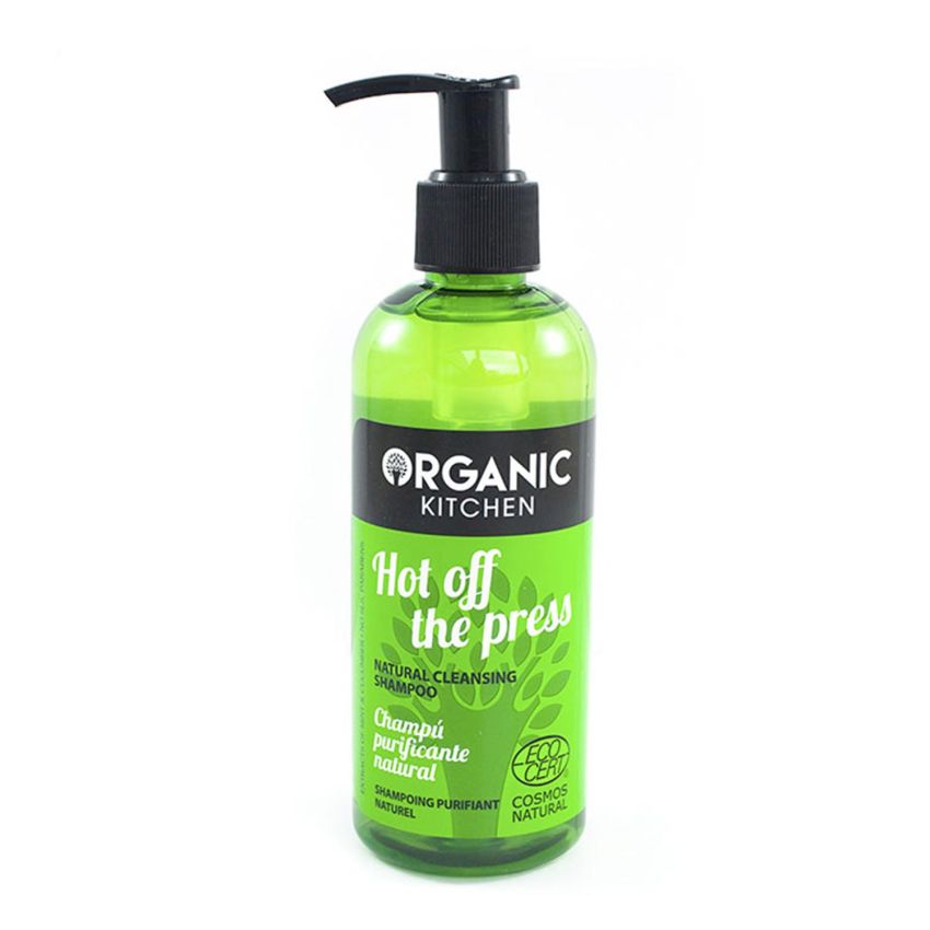 Organic Shop Organic Kitchen Hot Off The Press Champu Purificante Natural 200Ml