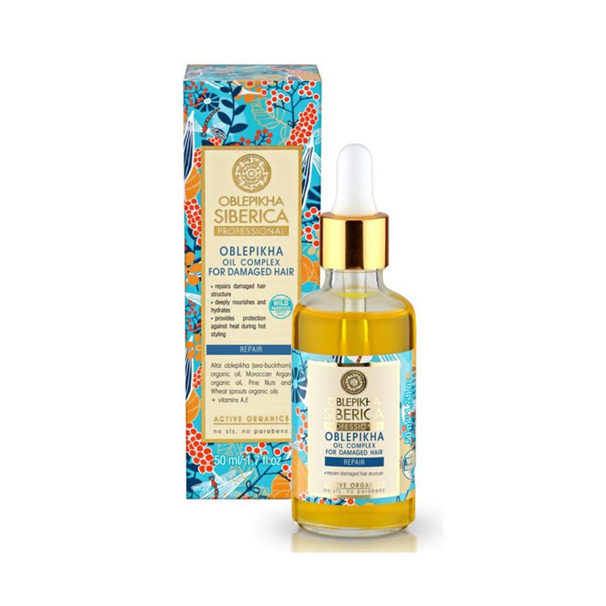 Natura Siberica Oblepikha Siberica Oil Complex For Damaged Hair 50Ml