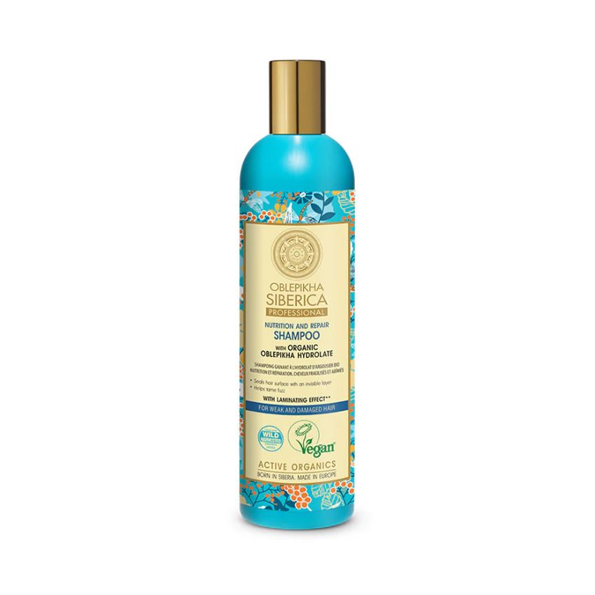 Natura Siberica Oblepikha Shampoo Nutrition And Repair 400Ml
