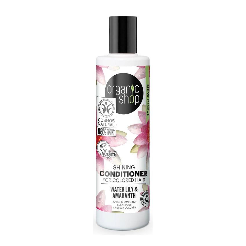 Organic Shop Water Lily Acondicionador Cabello Teñido 200Ml
