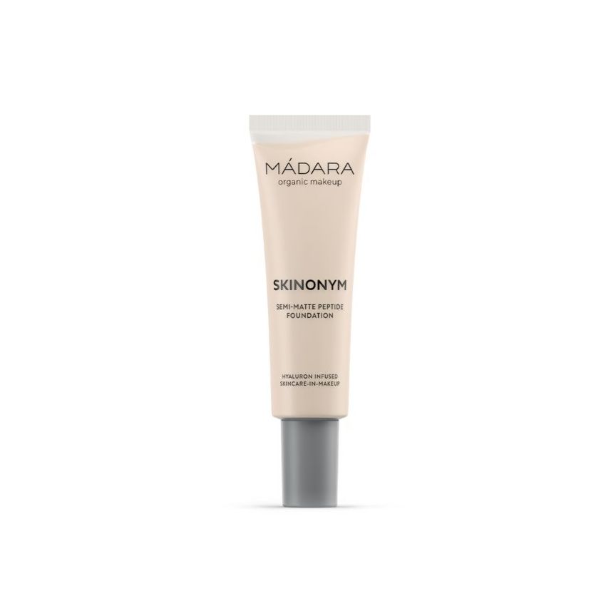 Mádara Skinonym Semi-Matte Peptide Foundation 50 Golden Sand 30Ml