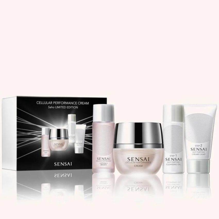 Sensai Cellular Performance Crema 40Ml Locion Ii 20Ml Aceite Limpiador 30Mljabon 30Ml