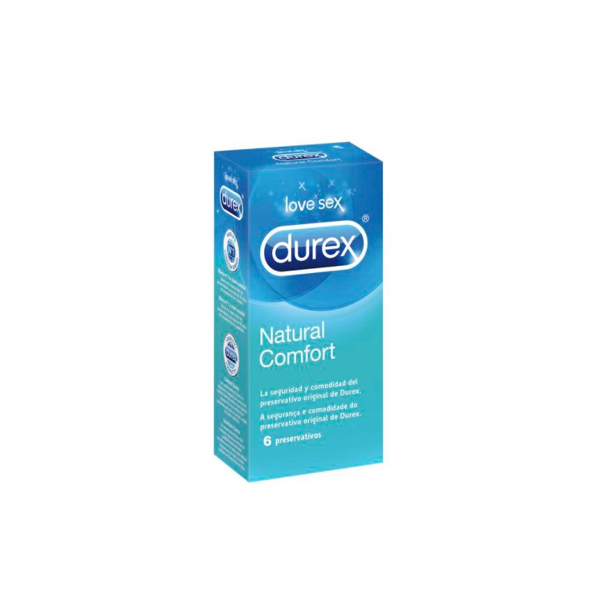 Durex Condoms Natural Comfort 6U
