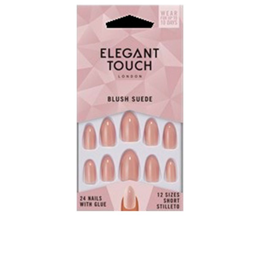 Core Colour 24 Nails With Glue Short Stiletto - 24 U