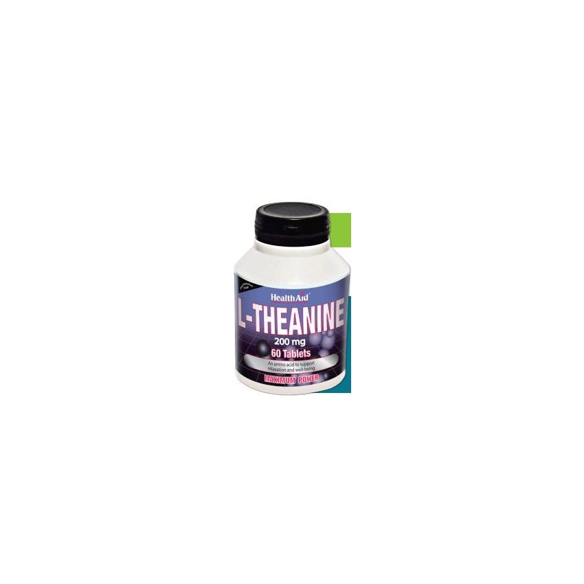 Health Aid L-Teanina 200 Mg 60 Comp