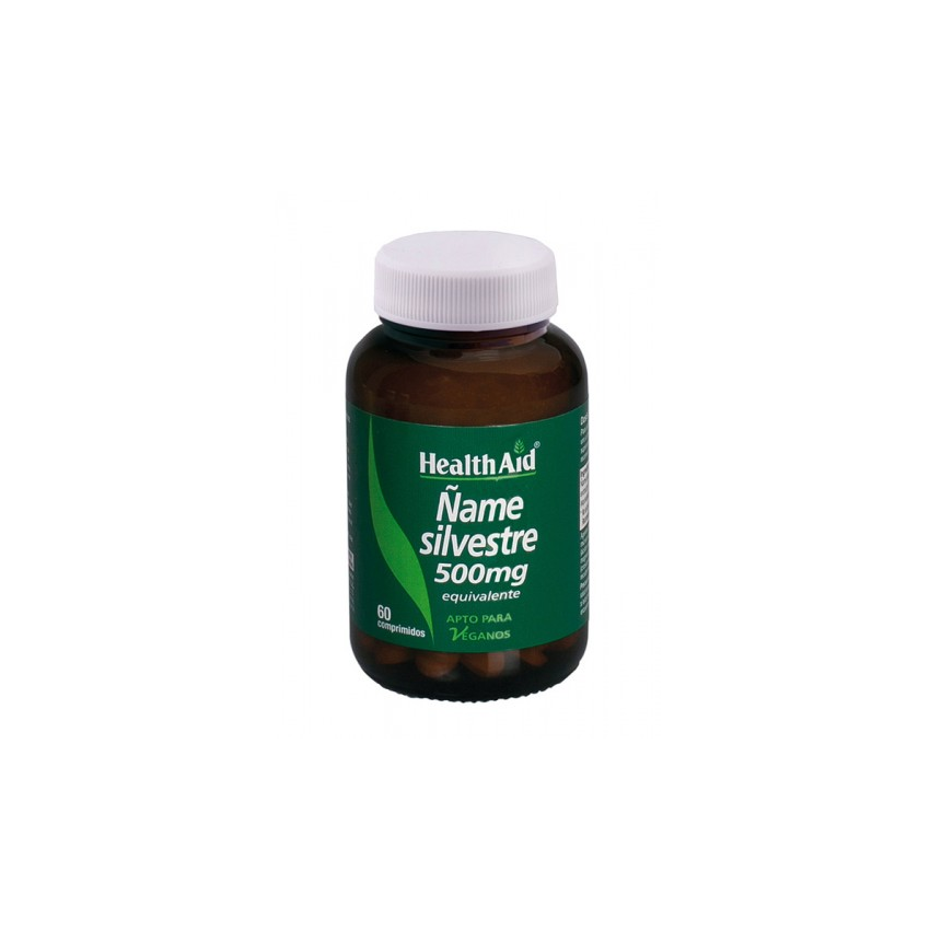 Health Aid Ñame Silvestre Wild Yam 500 Mg 60 Tabletas