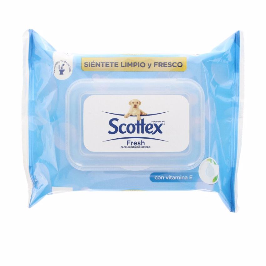 Scottex Papier Toilette Humide Original - 74 U