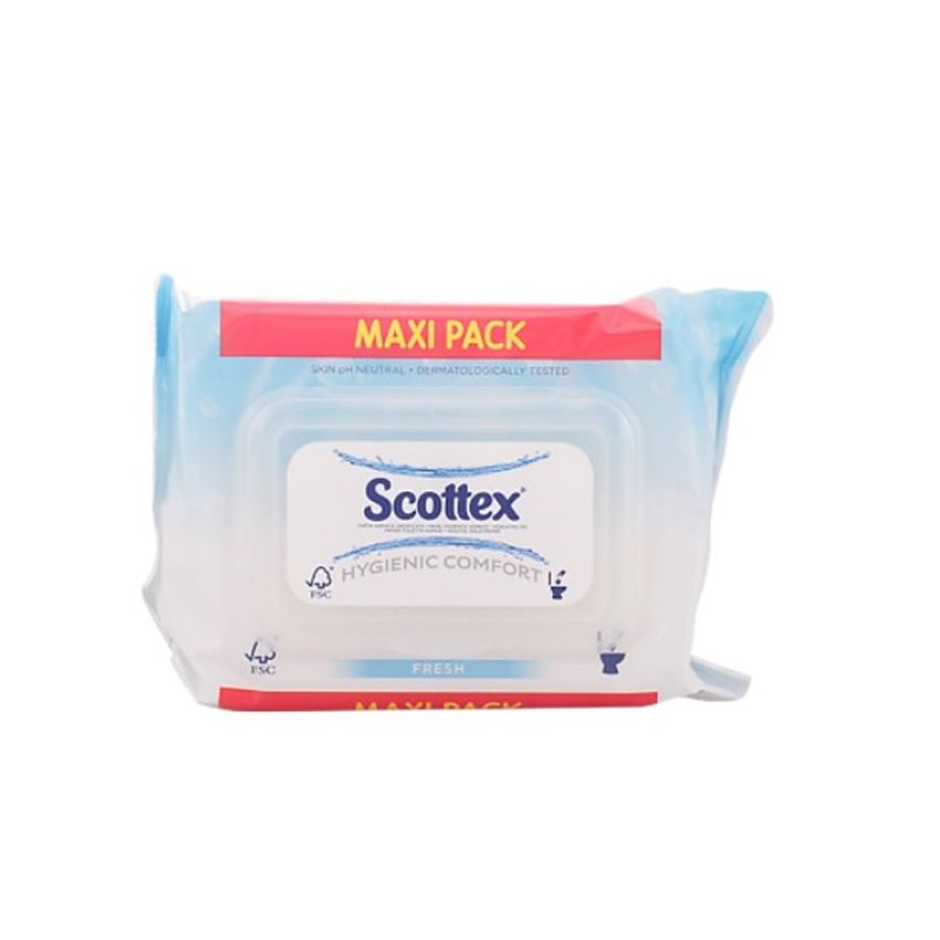 Scottex Original Wet Toilet Paper 74 Units