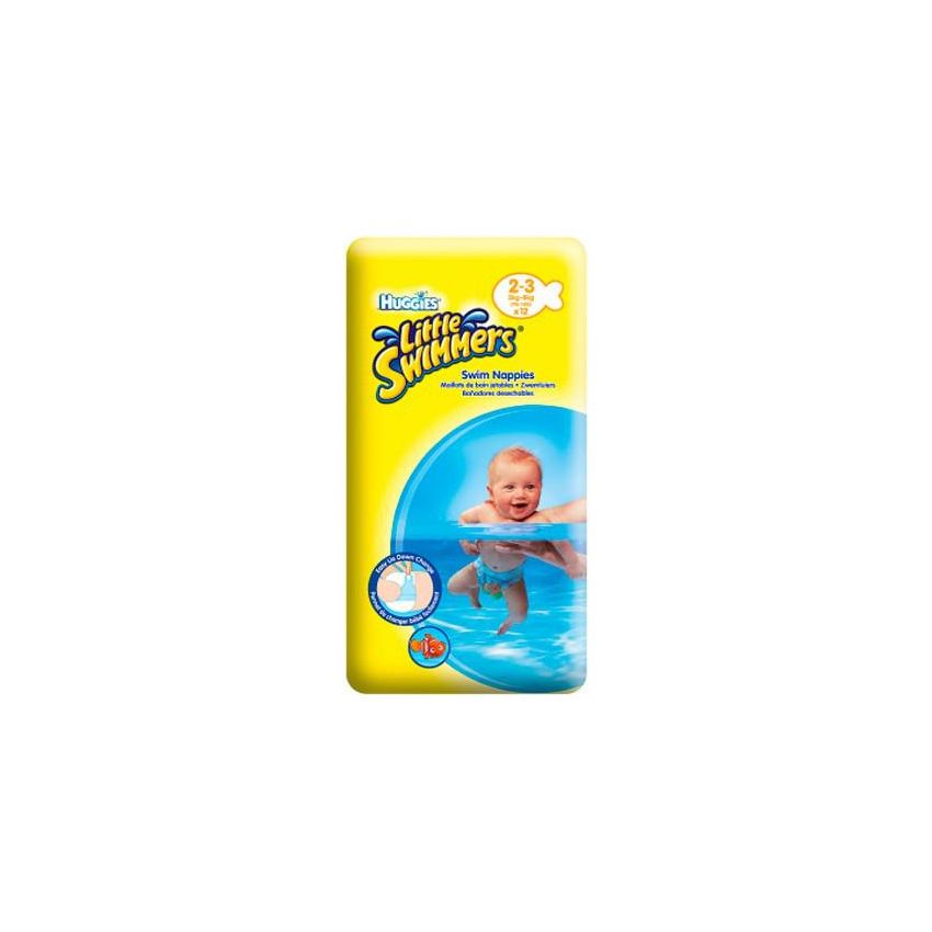 Huggies Little Swimmers Maillots De Bain Jetables Taille 2-3 12 Pièces