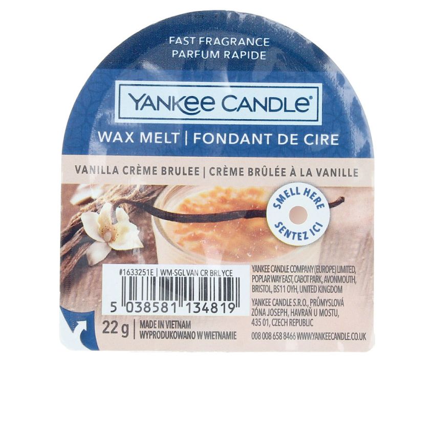 Bougie Fondante En Cire Originale #Vanilla Crème - 22 G