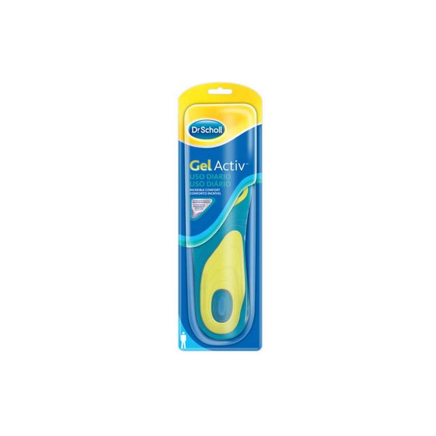 Scholl Gel Activ Semelles Quotidiens Hommes Taille 42-48
