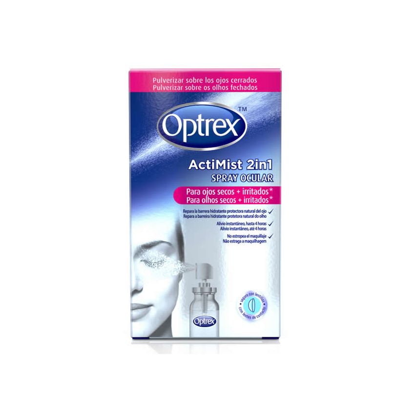 Optrex Actimist 2In1 Spray Yeux Secs Ou Fatigués 10Ml