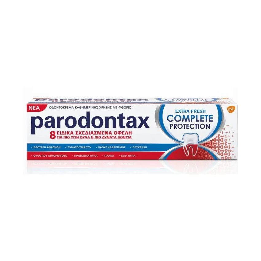 Parodontax Extra Fresh Complete Protection Dentifrice 75Ml