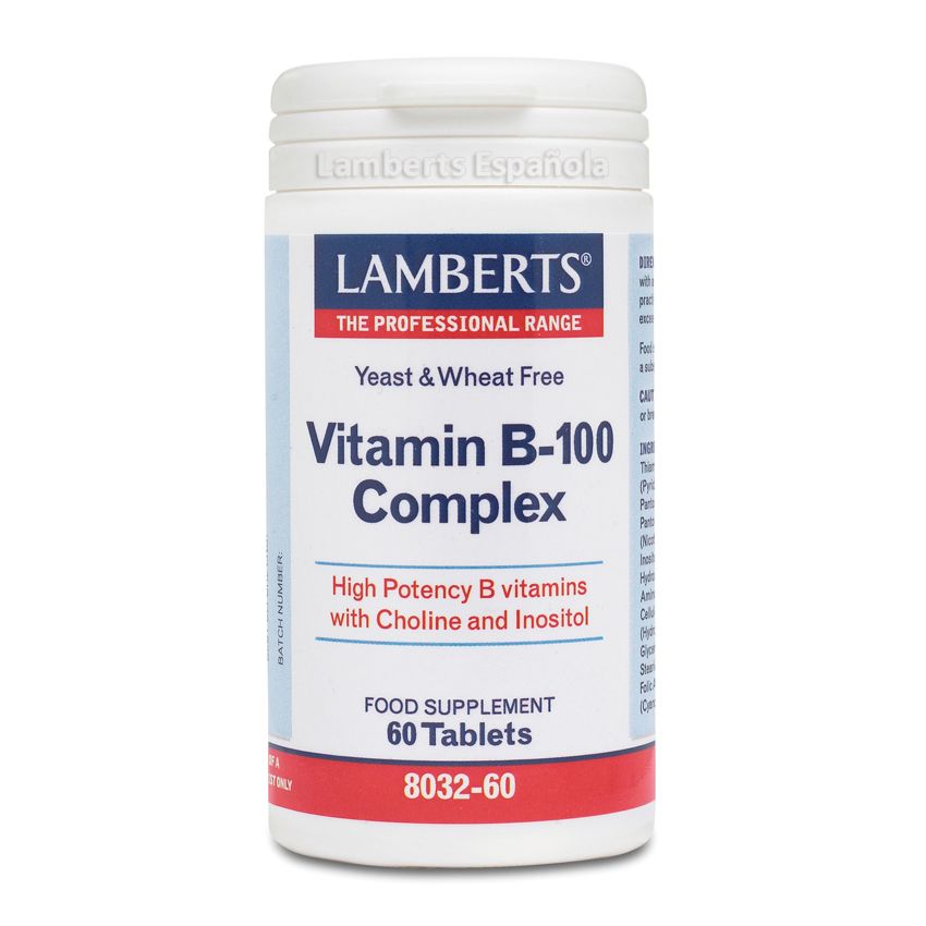 Lamberts Vitamina B-100 Complex 60 Tabs