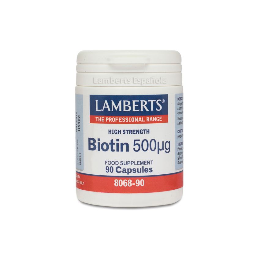 Lamberts Biotina 500-Ug 90 Caps