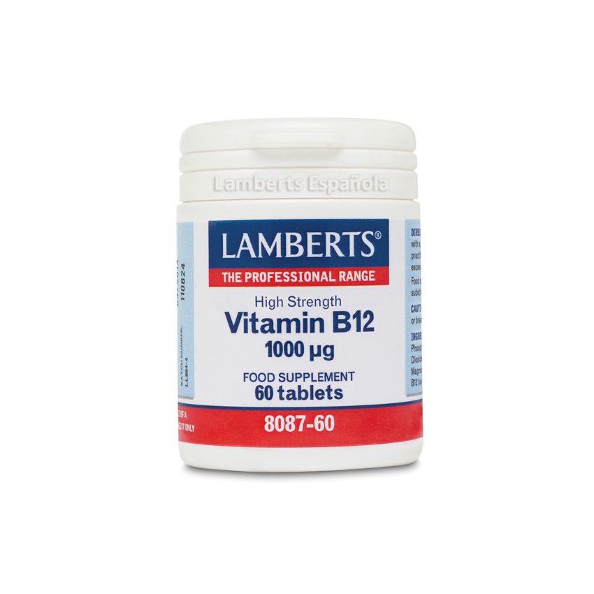 Lamberts Vitamina B12 1000-Ug 60 Tabs