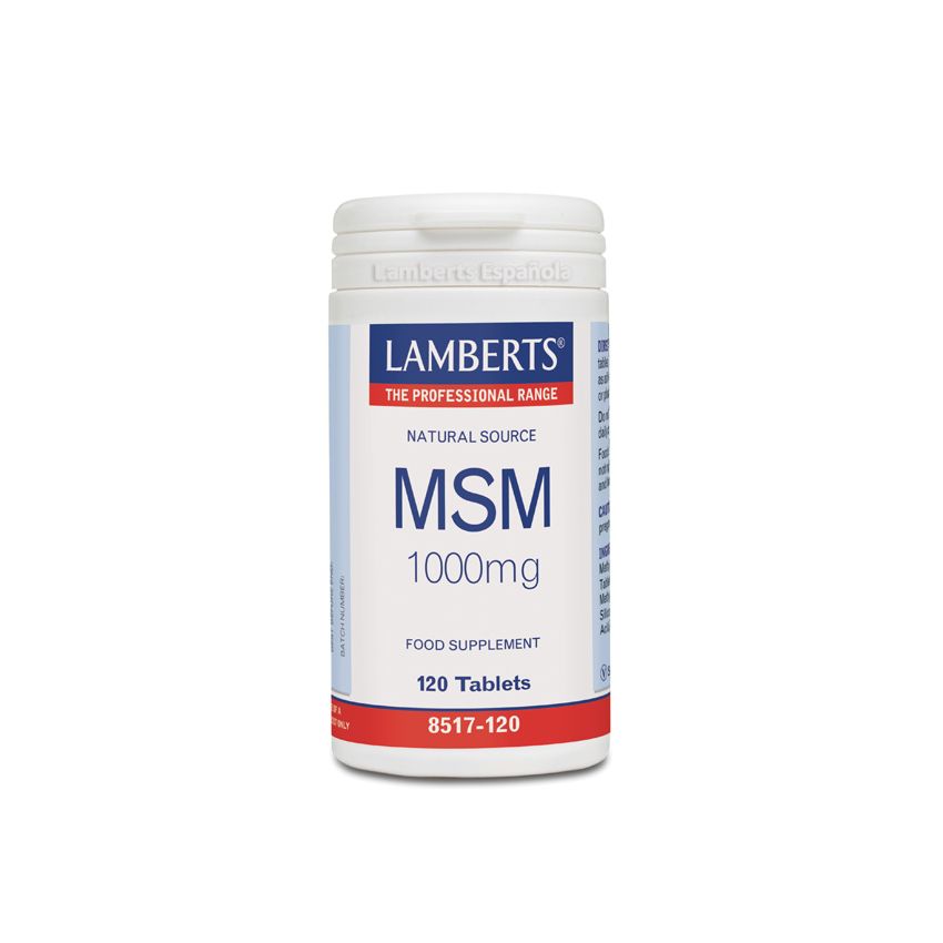 Lamberts Msm 1000 Mg 120 Tabs