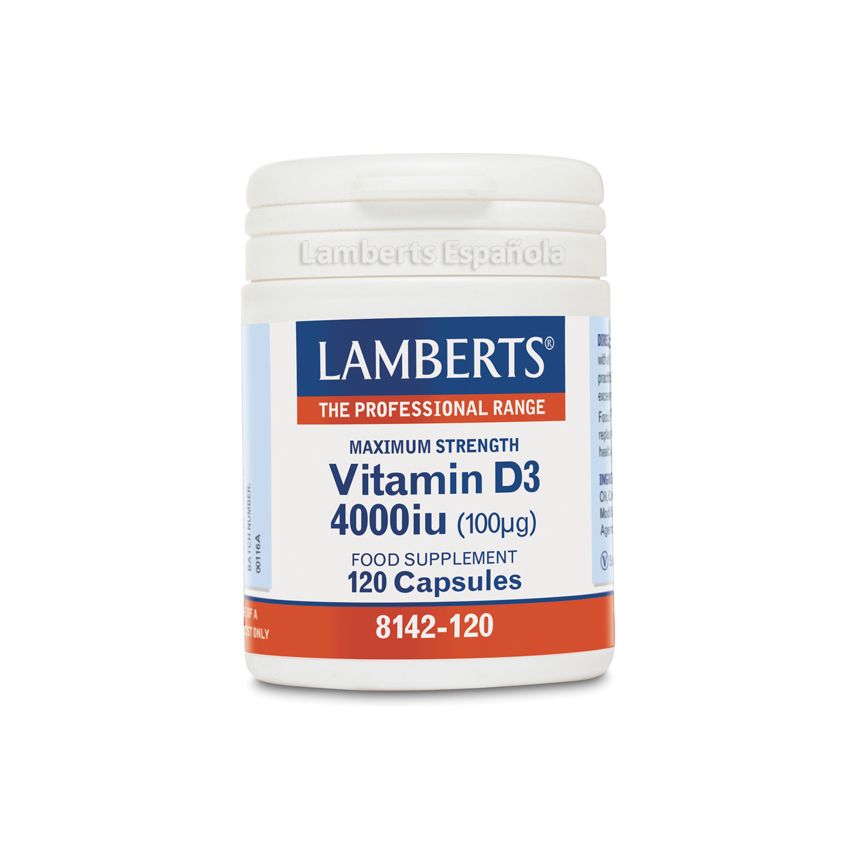 Lamberts Vitamina D 4000 Ui 100Μg 120 Tabs