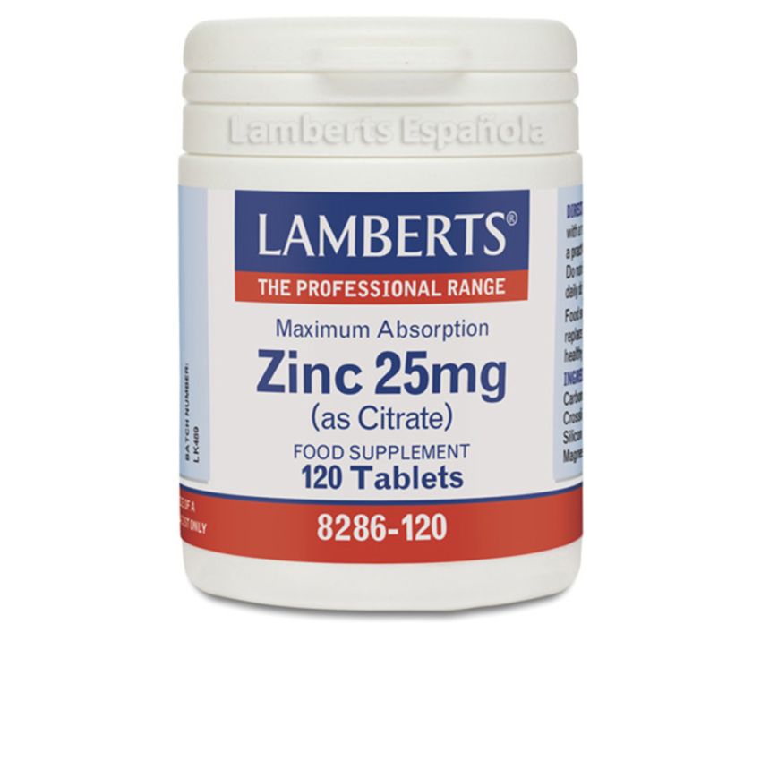 Lamberts Citrato De Zinc 25 Mg 120 Caps