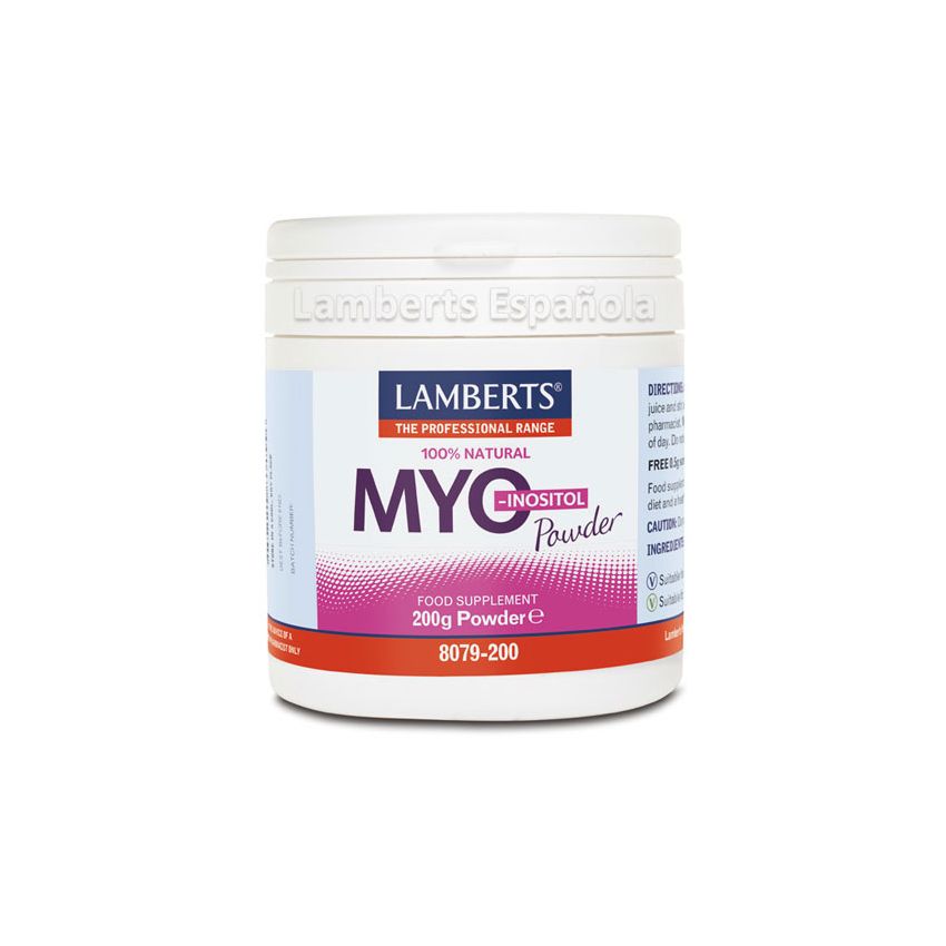Lamberts Myoinositol Polvo 100 Natural 200G