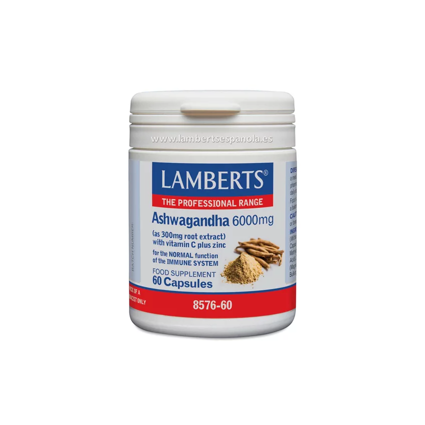 Lamberts Ashwagandha 6000 Mg 60 Cap