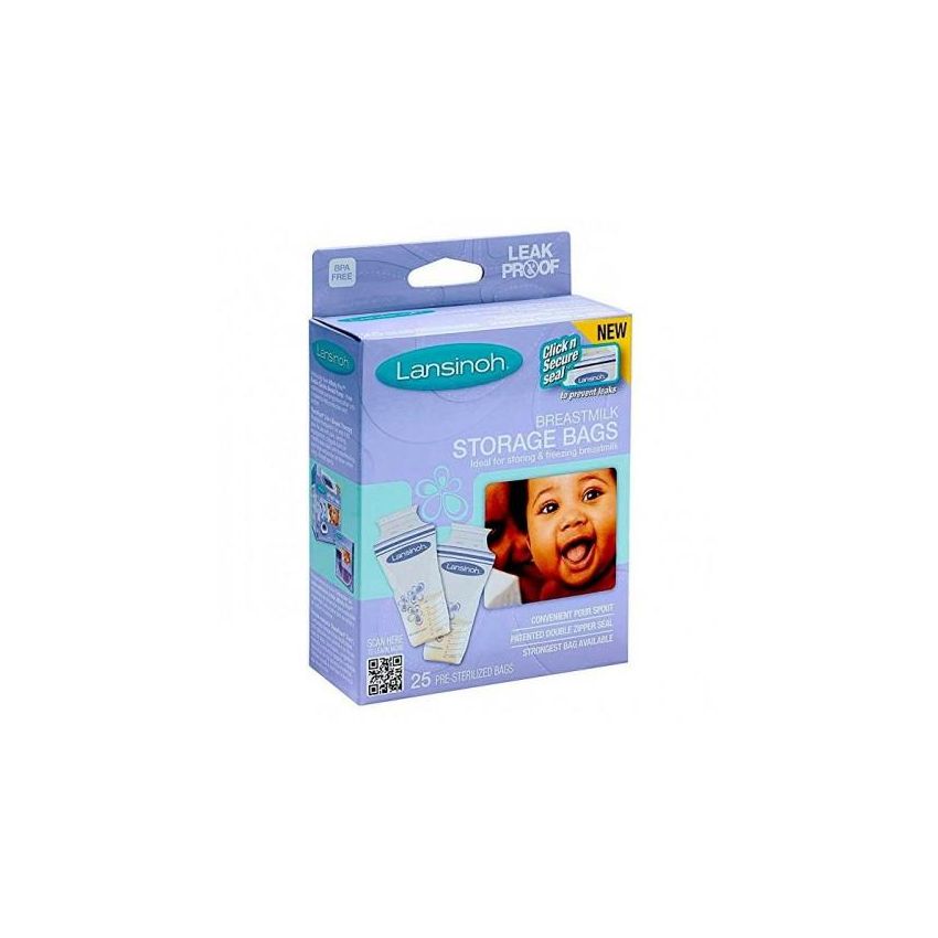 Lansinoh Sacs De Congélation Lait Maternel 25Uds