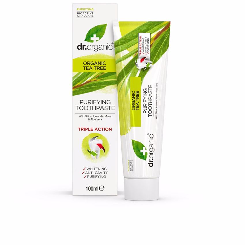 Dentifrice Bioactif Organique À L'Arbre À Thé - 100 Ml