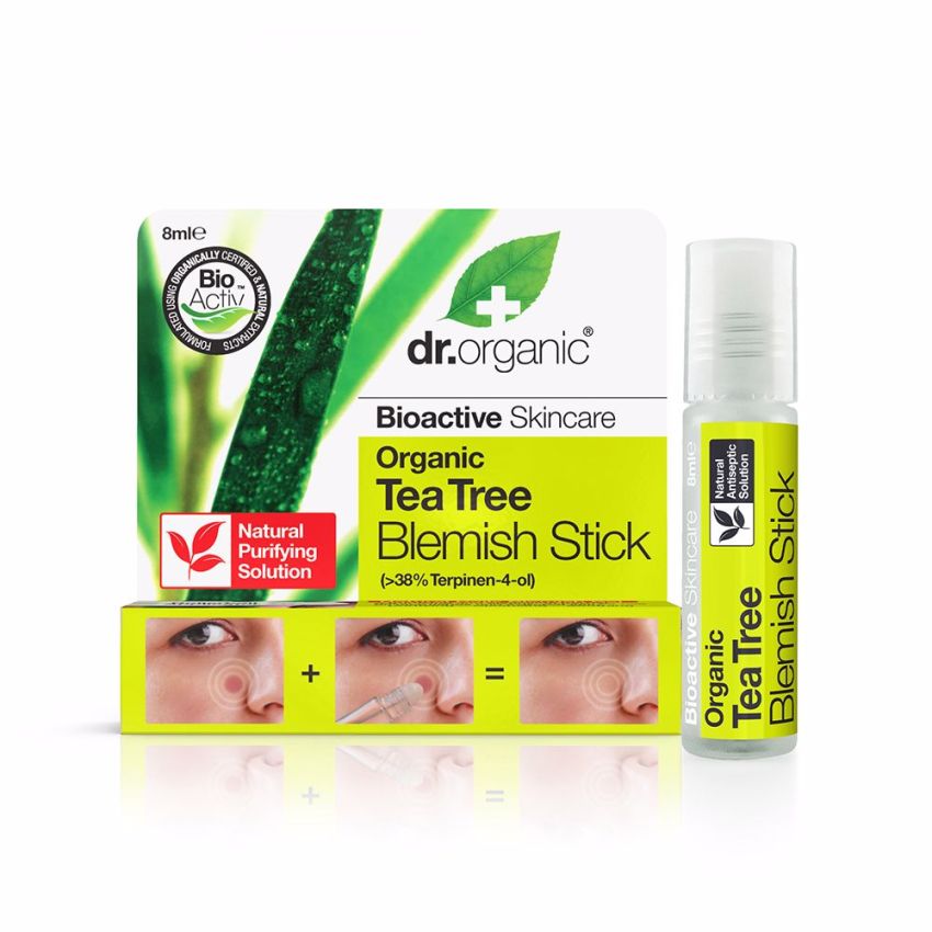 Bioactive Organic Tea Tree Stick Para Acné - 8 Ml