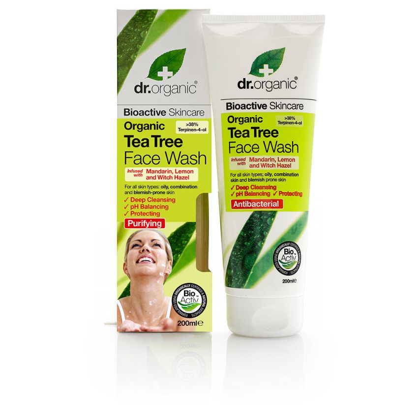 Bioactive Organic Tea Tree Face Wash - 200 Ml
