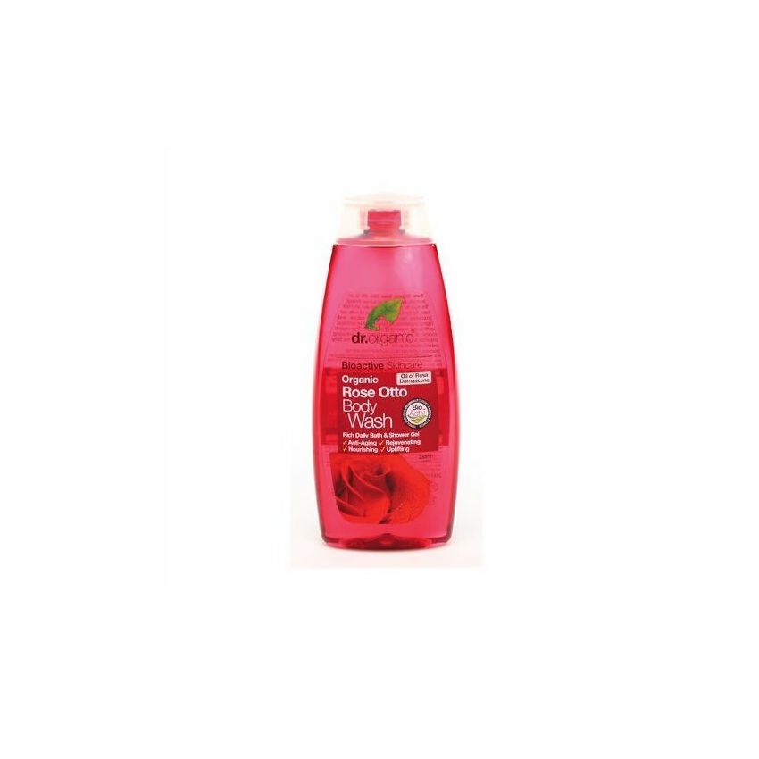 Dr Organic Rose Otto Gel Bain Et Douche 250Ml