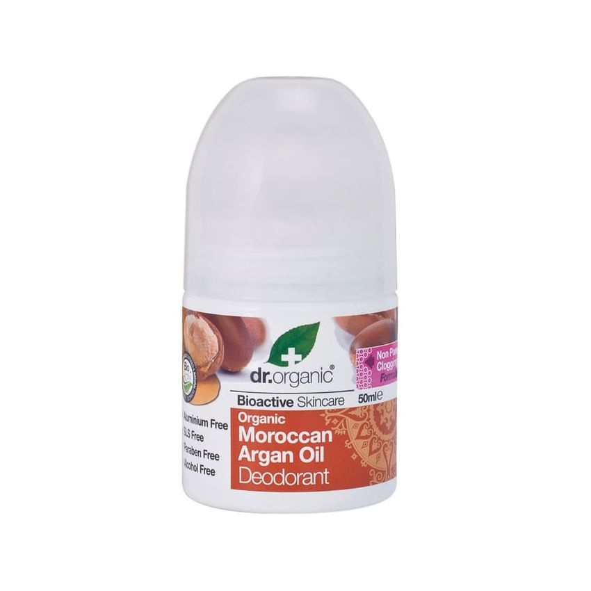 Dr Organic Moroccan Argan Oil Déodorant Roll On 50Ml