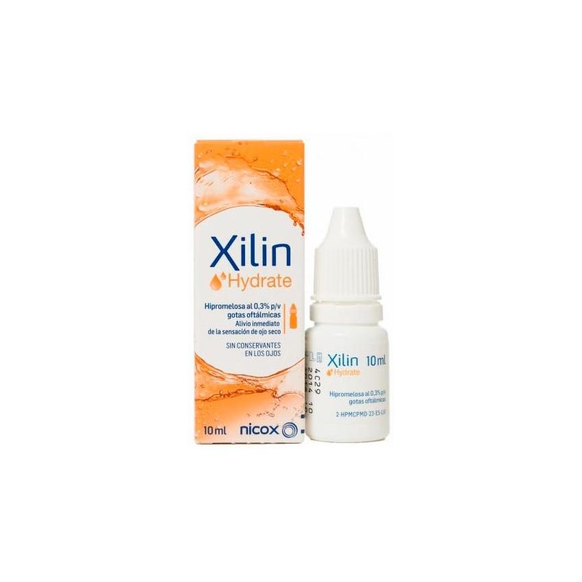 Nicox Xilin Hydrate De Xiline Gouttes Ophtalmiques 10Ml