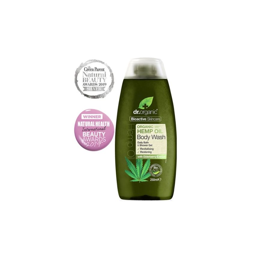 Dr. Organic Hemp Oil Body Wash 250Ml